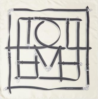 Toteme Printed silk twill scarf