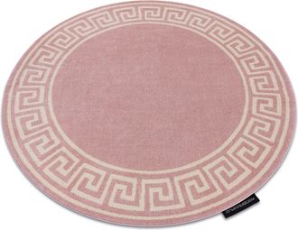 RugsX Alfombra Hampton Grecos C&iacute;rculo Rosa Pink Circulo 160 Cm