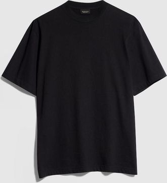 Gucci Cotton Jersey T-shirt With Print, Size XXXL, Black