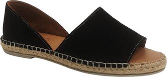Bueno Womens Kitty Sandal In Black Suede