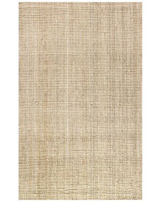 Jonathan Y Designs Jonathan Y Hiro Hand Woven Chunky Jute Ivory Jute Rug