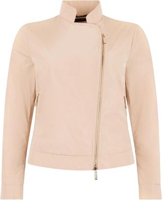 Moorer Hedy Jas - Dames - Zomerjassen - Beige - XS - Polyester - Jassen
