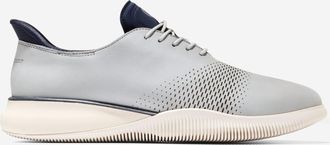 Cole Haan Mens 6.ZER&Oslash;GRAND Laser Quick-On Oxford Shoes - Grey Size 10.5