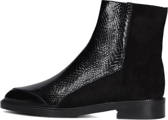 Pertini Schoenen, Dames, Zwart, 37 EU, Su&egrave;de, Zwarte Su&egrave;de Enkellaarzen Elegante Stijl