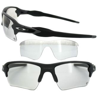 Oakley zonnebril Flak 2.0 XL OO9188-16 Mat Black Black Iridium