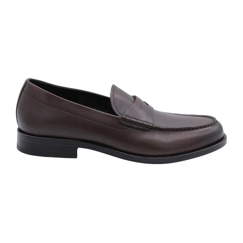 Brown HUGO BOSS Slip-On Shoes: Shop up to −74% | Stylight display picture 1