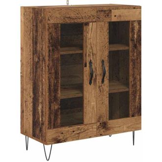 vidaXL Aparador Madera Envejecida 69,5 X 34 X 90 Cm Vidaxl
