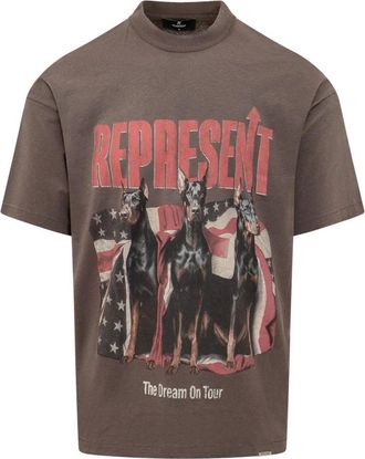 Represent Relaxed Fit Graphic T-Shirt - Heren - T-shirts - Zwart - M - Tops