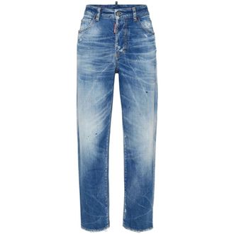 Dsquared2 Straight Jeans, female, Blue, Size: 3XS Stylish Trousers for Men