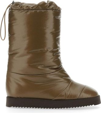 Gia Borghini Brown Drawstring Boots