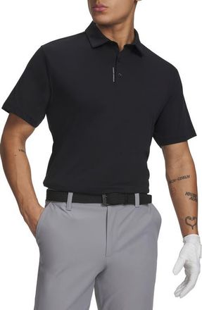 Under Armour UA ArmourDry Solid Performance Golf Polo in Black at Nordstrom, Size Xx-Large