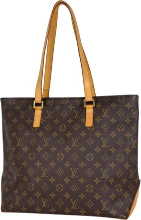 Louis Vuitton Brown Monogram Shoulder Bag Tote Bag (Pre-Owned)
