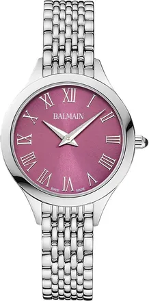 Balmain Beleganza Bracelet Watch, 32mm in Purple Stainless Steel at Nordstrom
