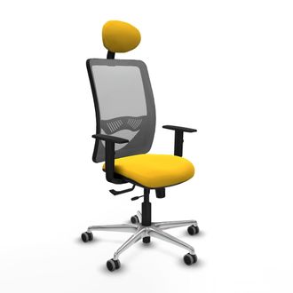 Piqueras y Crespo Silla De Oficina Piqueras Y Crespo Zulema Negro Soporte Lumbar