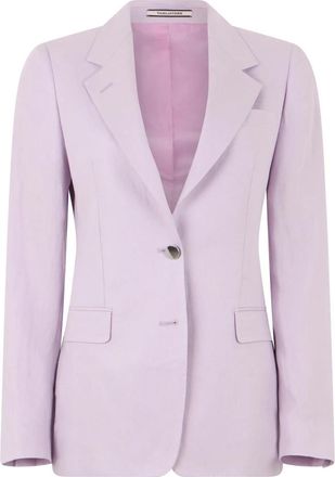 Tagliatore Parigi Blazer - Dames - Blazers - Paars - S - Leer - Jassen