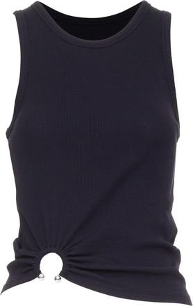 Paco Rabanne piercing ring detail tank top