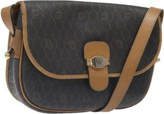 Dior Pre-owned Cross Body Bags, female, Black, Size: ONE SIZE Pre-owned Vintage Shoulder Bag