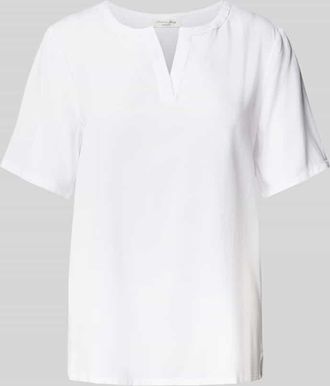 Christian Berg Regular Fit Blusenshirt mit V-Ausschnitt in Weiss, Gr&ouml;&szlig;e 42