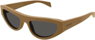 Gucci Grey Cat Eye Ladies Sunglasses GG1919S 006 55