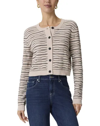 Splendid Crew Stripe Cardigan