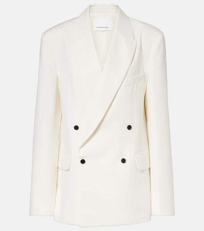 Newark double-breasted blazer