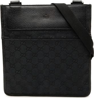 Gucci Pre-owned Gucci GG Canvas Crossbody 27639 200047