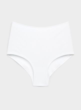 Miiyu Womens Minimalist high-waist boyshort Organic cotton