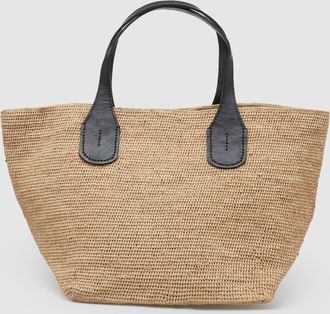 Ibeliv Sac Tokyo II Tea & Cuir Noir, Exclusivit&eacute; Lulli