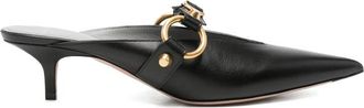 Balenciaga City Buckle-detail Pointed-toe Mules