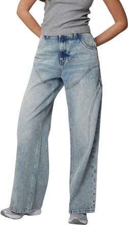 Good For Nothing Denim Suture Jean in Blue at Nordstrom, Size 12 Uk