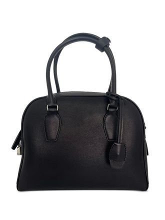 The Row India 10.00 leather tote bag - Black