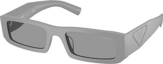Prada PR D09SD Asian Fit 06K50Q Mens Sunglasses Grey Size 54