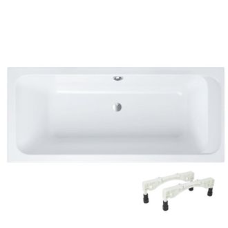 Villeroy & Boch Ba&ntilde;era Recta 170 X 80 Villeroy Et Boch Architectura Acr&iacute;lico Con Pies
