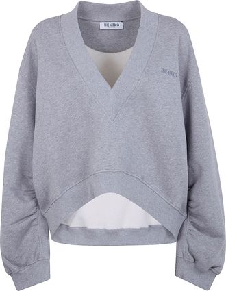 The Attico V Neck Sweatshirt