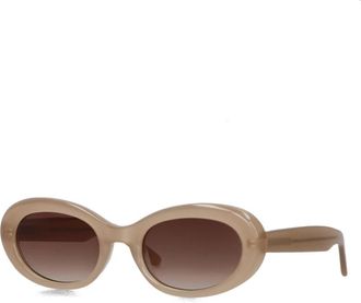 Notre-V Jolie Zonnebril - Dames - Zonnebrillen - Beige - ONE Size - Accessoires