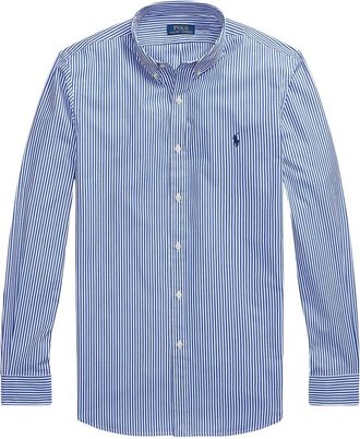 Polo Ralph Lauren Heren, Overhemden, Blauw, Maat: M Katoen