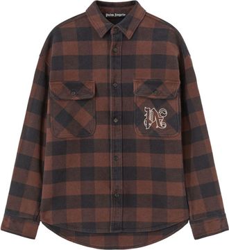 Palm Angels Monogram Cotton Overshirt