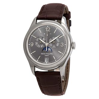 Patek Philippe Pre-owned Patek Philippe Complications Slate Gray Dial Mens Watch 5146G-010