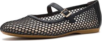 Dr. Scholls Wren Womens Dress Flat Shoes Black Woven : 9.5 M, Synthetic