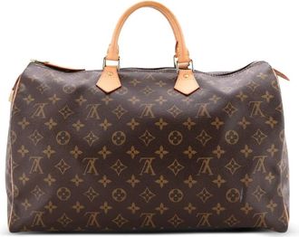 Louis Vuitton Speedy Bandouliere Bag Monogram Canvas 40 satchel - Bruin