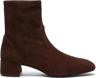 Stuart Weitzman Schoenen, Dames, Bruin, 37 EU, Leer, Maeve Bootie