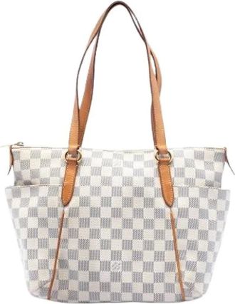 Louis Vuitton Pre-owned Tote Bags, female, White, Size: ONE SIZE Pre-owned Totally PM Tote
