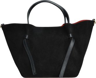 Isabella Rhea Zwart Rundleer Tas