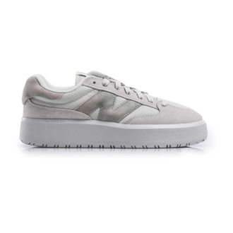 New Balance Witte Leren Unisex Sneakers Ct302Ctb - Dames - Schoenen - Grijs - Maat: 40 EU Leer