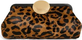 Aim&eacute;e Full Circle Frame Clutch in Wildcat Haircalf at Nordstrom