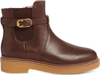 Coccinelle Stivali con fibbia - Marrone