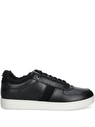 Michael Kors Gestreepte sneakers - Zwart