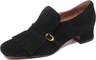L'autre Chose Su&egrave;de Pumps - Dames - Pumps - Zwart - 39 EU - Su&egrave;de - Schoenen