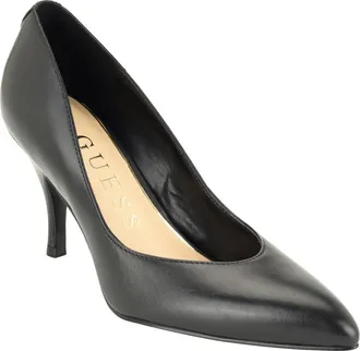 Guess Tango Pointed Toe Pump in Black at Nordstrom, Size 7.5