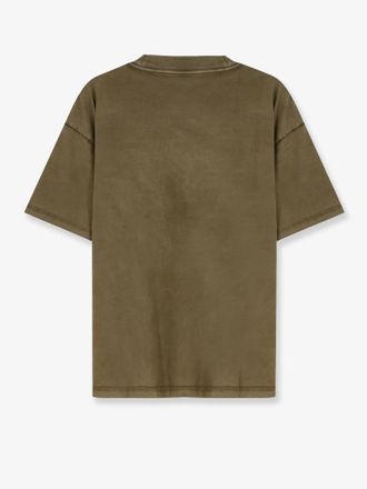 Represent Mens T-Shirt Cotton Green T-Shirts And Polos